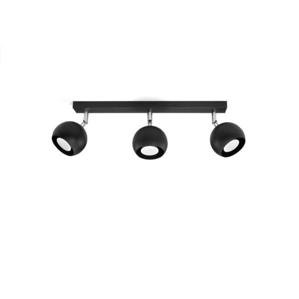 Ceiling Lamp Oculare 3 Black - Image 2