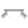 Ceiling Lamp Ring 2 Grey Track Lighting Great Lighting UK Ltd