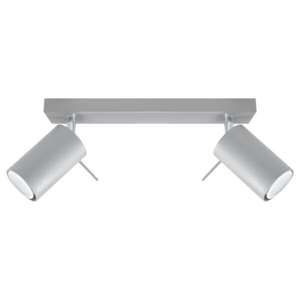 Ceiling Lamp Ring 2 Grey Modern Ceiling Lights Great Lighting UK Ltd