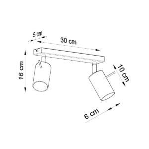 Ceiling Lamp Ring 2 Grey Track Lighting Great Lighting UK Ltd