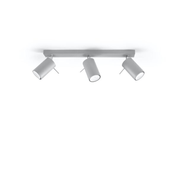 Ceiling Lamp Ring 3 Grey Modern Ceiling Lights Great Lighting UK Ltd