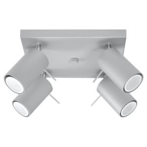 Ceiling Lamp Ring 4 Grey Cluster Ceiling Lights Great Lighting UK Ltd