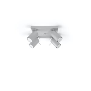 Ceiling Lamp Ring 4 Grey Cluster Ceiling Lights Great Lighting UK Ltd
