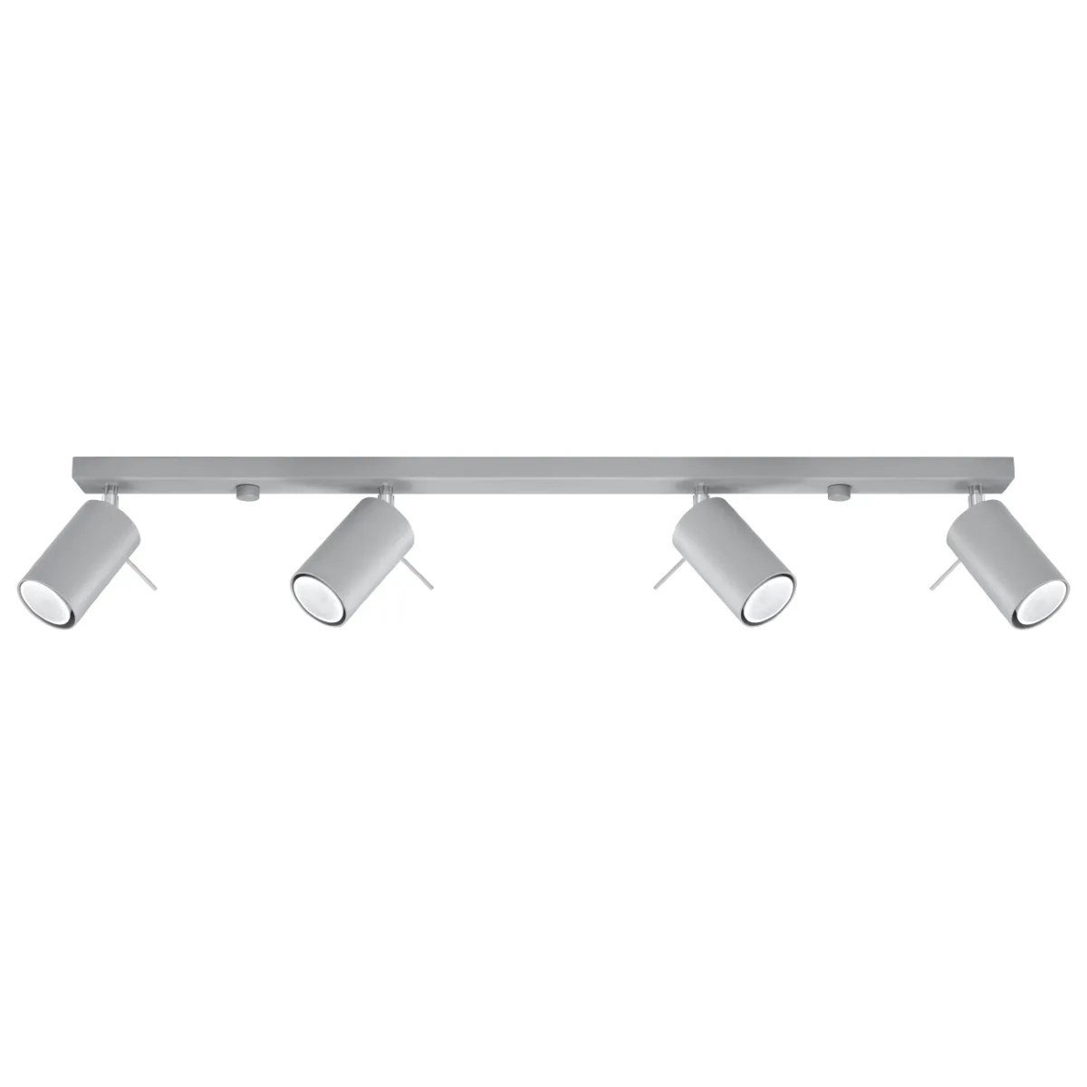 Ring Four Light Grey Kitchen Spotlight Bar 4 Light Spotlights Great Lighting UK Ltd