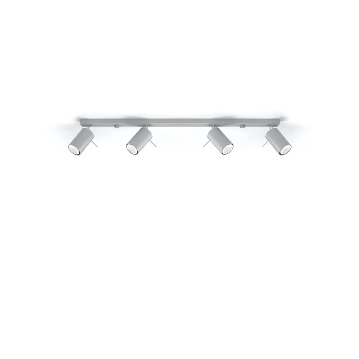 Ring Four Light Grey Kitchen Spotlight Bar 4 Light Spotlights Great Lighting UK Ltd