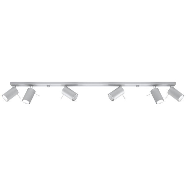 Ceiling Lamp Ring 6l Grey Modern Ceiling Lights Great Lighting UK Ltd