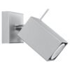 Wall Lamp Merida 1 Grey Single Wall Lights Great Lighting UK Ltd