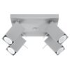 Ceiling Lamp Merida 4 Grey Cluster Ceiling Lights Great Lighting UK Ltd