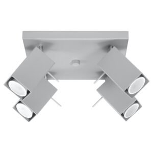 Ceiling Lamp Merida 4 Grey Cluster Ceiling Lights Great Lighting UK Ltd