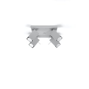 Ceiling Lamp Merida 4 Grey Cluster Ceiling Lights Great Lighting UK Ltd