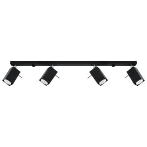 Ceiling Lamp Merida 4l Black Kitchen Track Lighting Great Lighting UK Ltd