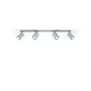 Merida Four Light Grey Kitchen Spotlight Bar 4 Light Spotlights Great Lighting UK Ltd
