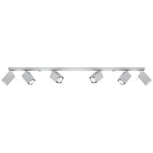 Ceiling Lamp Merida 6l Grey Kitchen Track Lighting Great Lighting UK Ltd