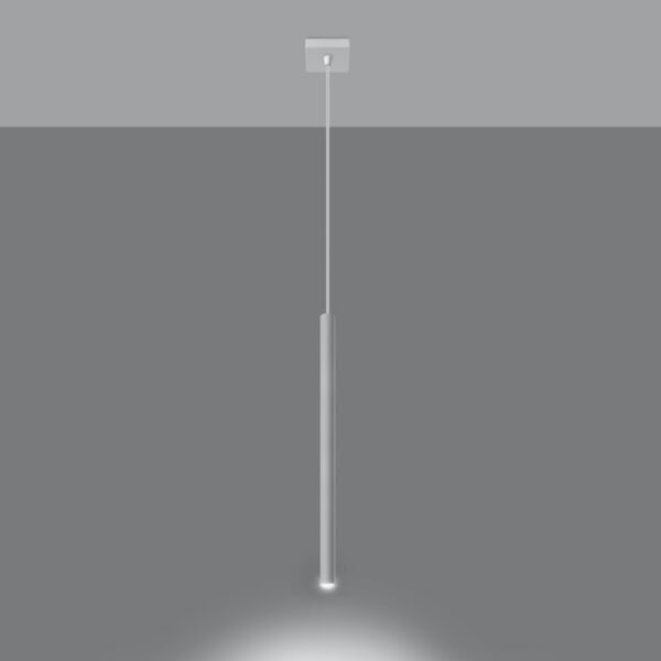 Pendant Lamp Pastelo 1 White Modern Pendant Lights Great Lighting UK Ltd