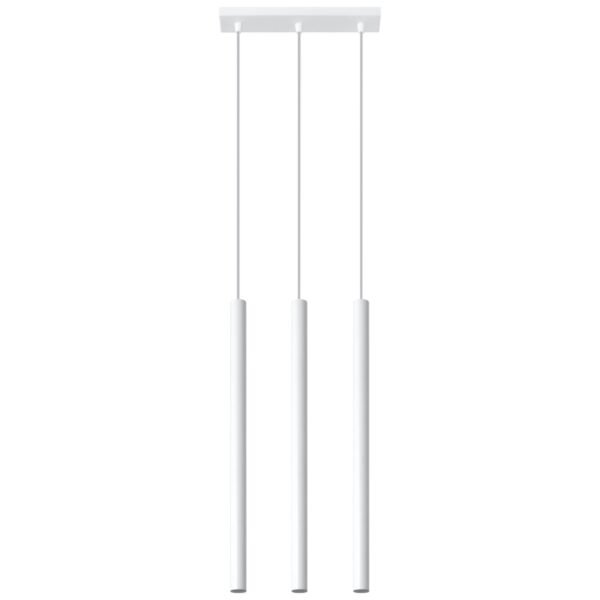 Pendant Lamp Pastelo 3 White Modern Pendant Lights Great Lighting UK Ltd