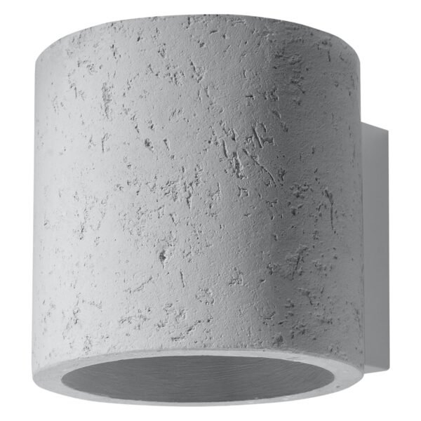 Wall Lamp Orbis Concrete Modern Indoor Wall Lights Great Lighting UK Ltd
