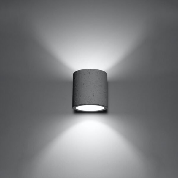 Wall Lamp Orbis Concrete Modern Indoor Wall Lights Great Lighting UK Ltd
