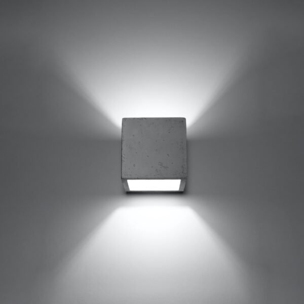 Wall Lamp Quad Concrete Modern Indoor Wall Lights Great Lighting UK Ltd