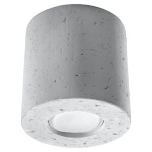 Ceiling Lamp Orbis Concrete Single Ceiling Lights Great Lighting UK Ltd