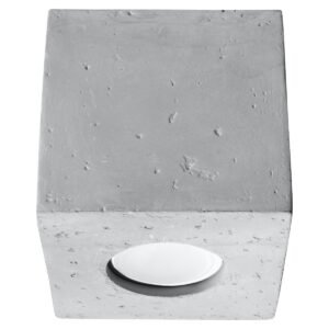 Ceiling Lamp Quad Concrete Modern Ceiling Lights Great Lighting UK Ltd