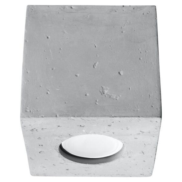 Ceiling Lamp Quad Concrete Modern Ceiling Lights Great Lighting UK Ltd