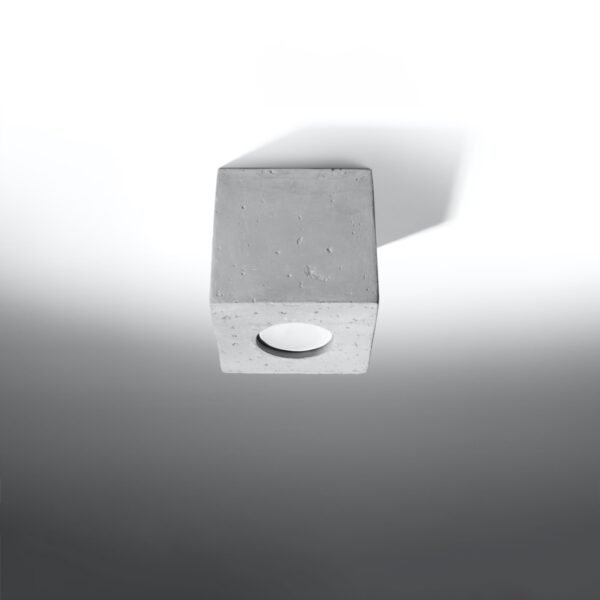 Ceiling Lamp Quad Concrete Modern Ceiling Lights Great Lighting UK Ltd