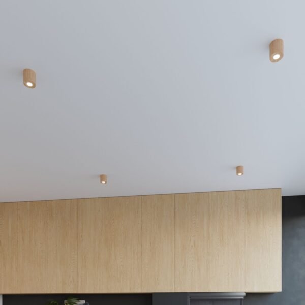 Wall Lamp Orbis Natural Wood Modern Indoor Wall Lights Great Lighting UK Ltd