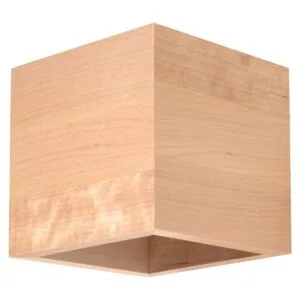 Wooden Wall Light Quad Natural Wood Modern Kitchen Wall Lights Great Lighting UK Ltd
