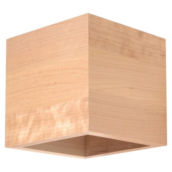 Wall Lamp Quad Natural Wood Modern Indoor Wall Lights Great Lighting UK Ltd