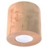 Ceiling Lamp Orbis Natural Wood Single Ceiling Lights Great Lighting UK Ltd