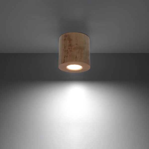 Ceiling Lamp Orbis Natural Wood Modern Ceiling Lights Great Lighting UK Ltd