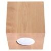 Ceiling Lamp Quad Natural Wood New Arrivals Great Lighting UK Ltd
