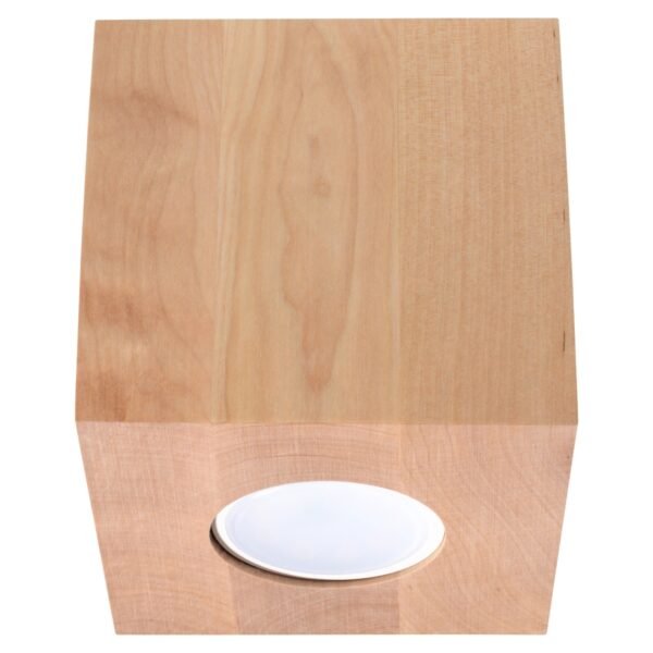 Ceiling Lamp Quad Natural Wood Modern Ceiling Lights Great Lighting UK Ltd