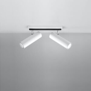 Ceiling Lamp Direzione 2 White Track Lighting Great Lighting UK Ltd