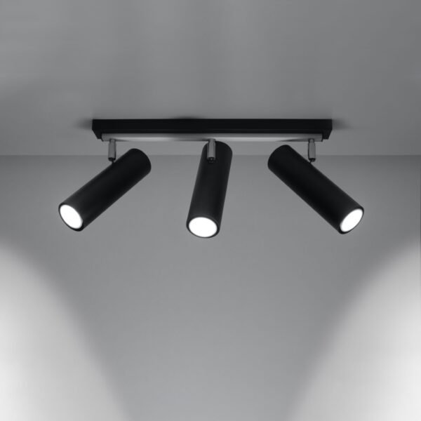 Ceiling Lamp Direzione 3 Black - Image 3