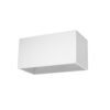 Wall Lamp Quad Maxi White Box Wall Lights Great Lighting UK Ltd
