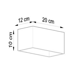 Wall Lamp Quad Maxi Black Box Wall Lights Great Lighting UK Ltd