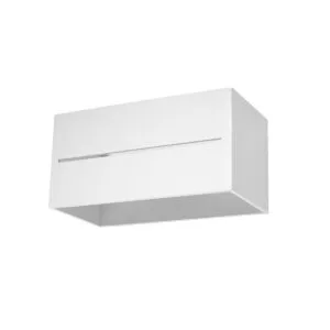 Lobo Maxi Wall Light - White Box Wall Lights Great Lighting UK Ltd