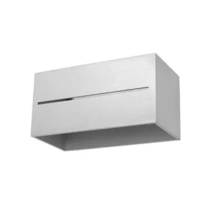 Lobo Maxi Wall Light - Grey Box Wall Lights Great Lighting UK Ltd