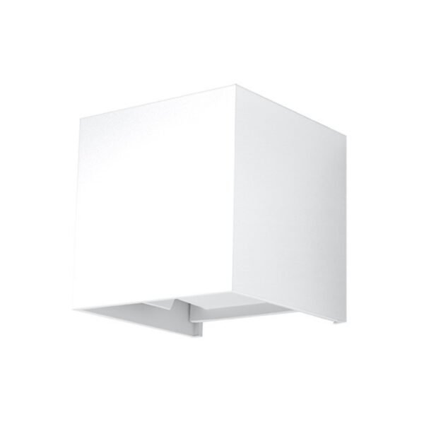 Wall Lamp Luca White Led Ip54 Modern Indoor Wall Lights Great Lighting UK Ltd