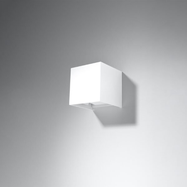 Wall Lamp Luca White Led Ip54 Modern Indoor Wall Lights Great Lighting UK Ltd