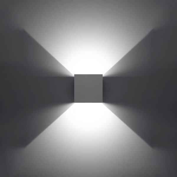 Wall Lamp Luca White Led Ip54 Modern Indoor Wall Lights Great Lighting UK Ltd