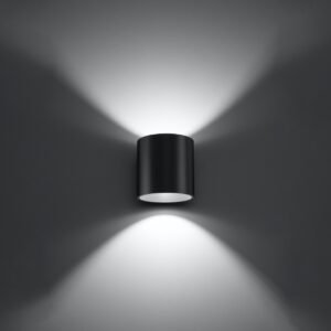 Wall Lamp Orbis 1 Anthracite Single Wall Lights Great Lighting UK Ltd