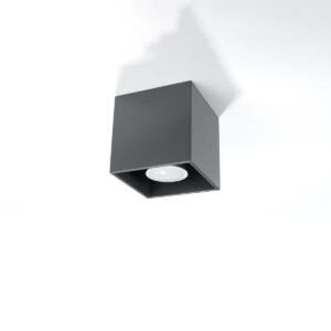 Ceiling Light Quad Anthracite Modern Single Ceiling Lights Great Lighting UK Ltd