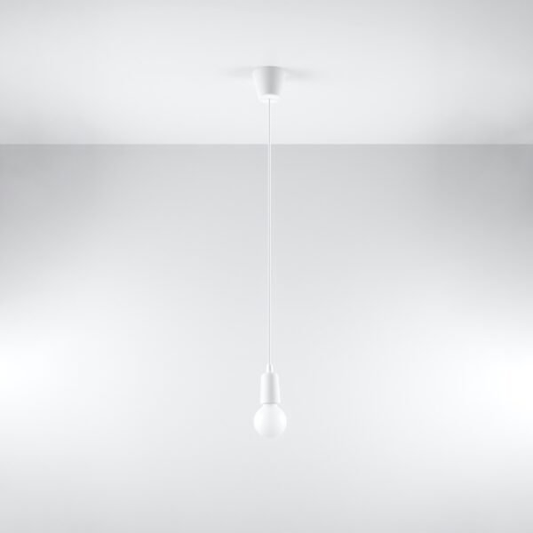 Pendant Lamp Diego 1 White - Image 2