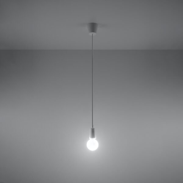 Pendant Lamp Diego 1 White - Image 3