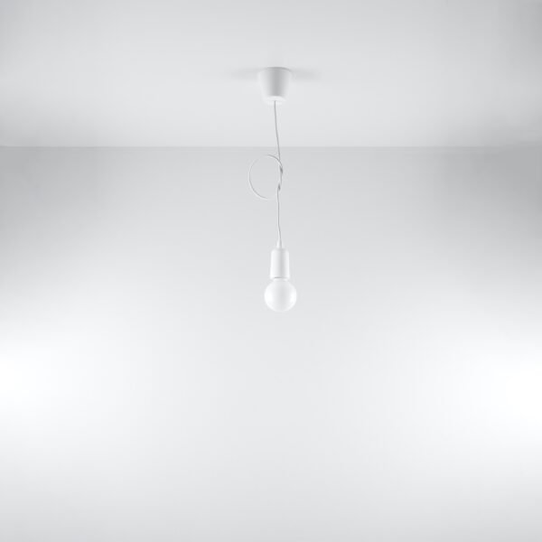 Pendant Lamp Diego 1 White - Image 5