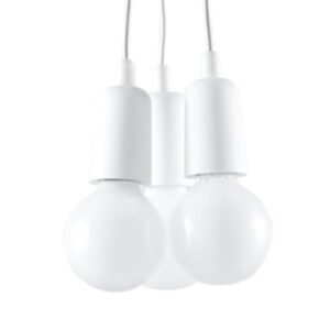 Pendant Lamp Diego 3 White