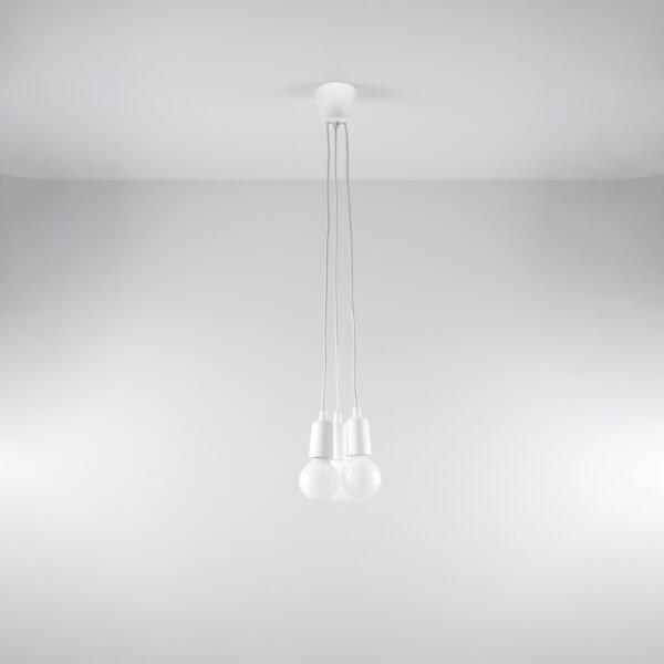 Pendant Lamp Diego 3 White - Image 2