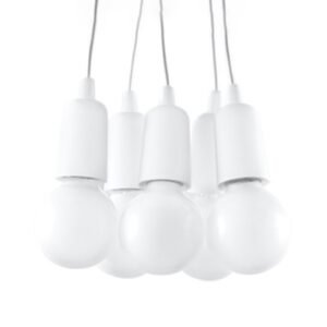 Pendant Lamp Diego 5 White